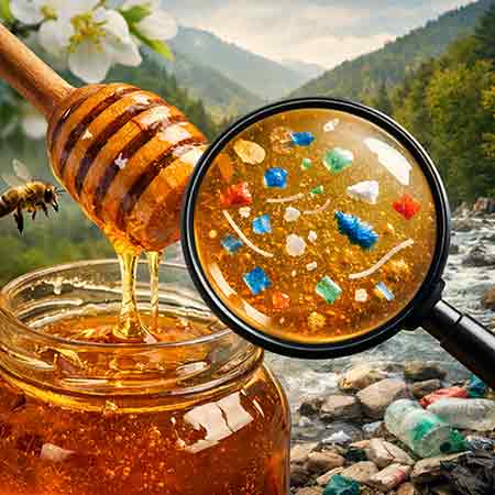 Пластмаса в меда